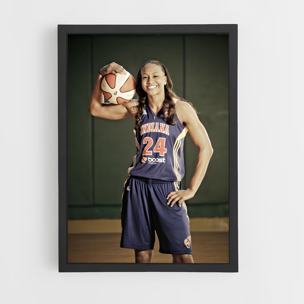 Poster Tamika catchings – affiche Basketball (vue 2)